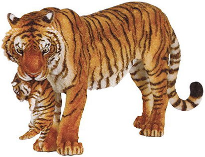 Papo Tigress with Cub Playset