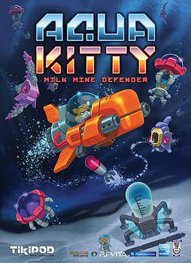 Aqua Kitty - Milk Mine Defender