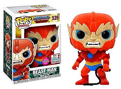 Funko Pop! Television #539 Masters of The Universe Flocked Beast Man (2017 Fall Convention Exclusive)