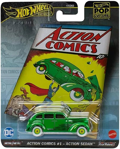 2024 HOT WHEELS PREMIUM POP CULTURE ACTION COMICS #1