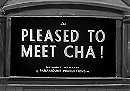 Pleased to Meet Cha!
