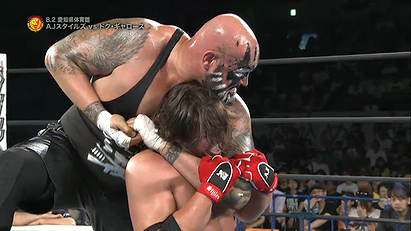 Doc Gallows vs. AJ Styles (NJPW, G1 Climax 25 Day 9)
