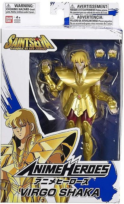 Anime Heroes Saint Seiya Knights of The Zodiac Virgo Shaka Action Figure