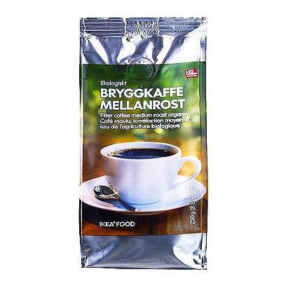BRYGGKAFFE MELLANROST Ground coffee, medium roast by IKEA
