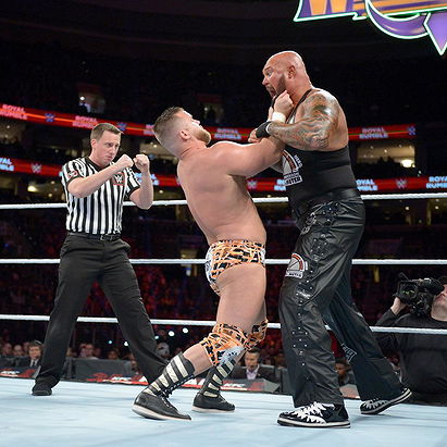 Karl Anderson & Luke Gallows vs. Dash Wilder & Scott Dawson (2018/01/28)