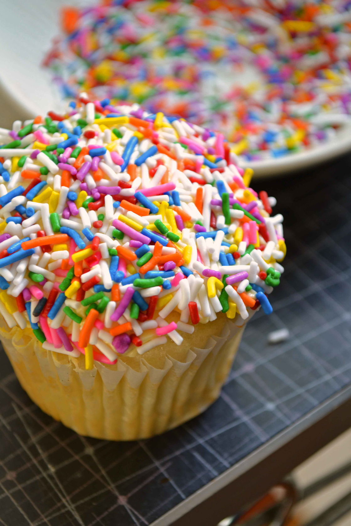 Sprinkle Cupcakes