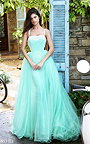 Embroidered Sherri Hill 50952 Sweetheart Tulle Long Princess Dress 2017