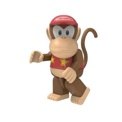 Mario Kart Wii K'NEX Diddy Kong Mini Figure