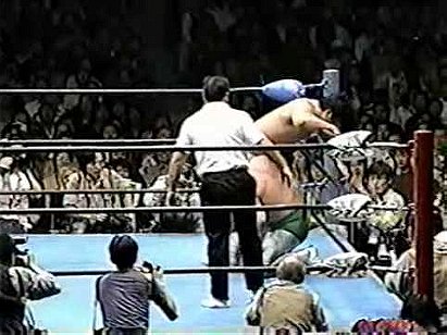 Mitsuharu Misawa vs Kenta Kobashi (AJPW, 1997 Champion Carnival)
