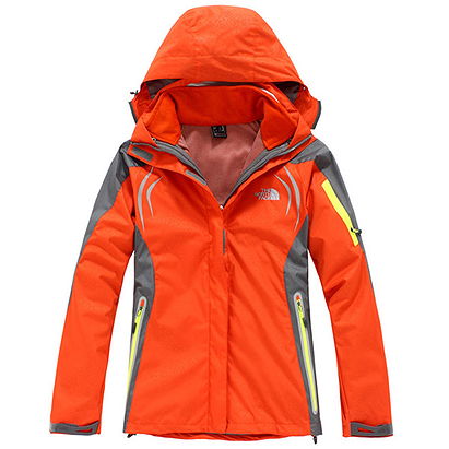 North Face Summit Series Gore Tex Jacket Orange-Womens