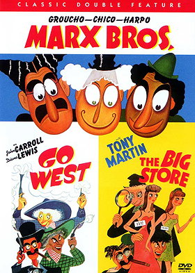 Classic Double Feature Groucho-Chico-Harpo Marx Bros. Go West The Big Store