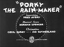 Porky the Rain-Maker