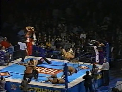 Masahiro Chono, Hiroyoshi Tenzan, Hiro Saito & Sabu vs Shinya Hashimoto, Riki Choshu, Hiroshi Hase & Junji Hirata (3/13/95)