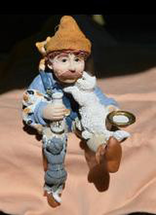 Keeper of Cats Figurine Shelf Sitter (Shenandoah Designs International) is in your collection!