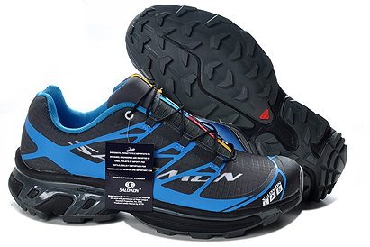 Salomon S-LAB XT5 Black Blue Running Shoe