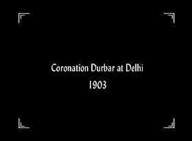 Coronation Durbar at Delhi
