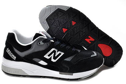 Mens new balance CM1600BK dark Black Grey White Shoes