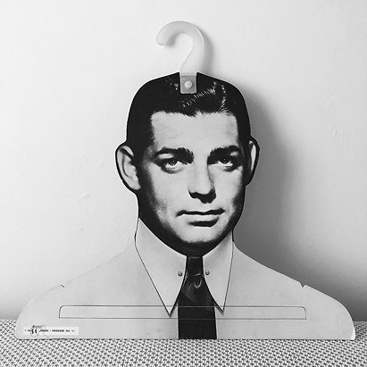 1960s Henderson Hoggard Clark Gable Face Hanger