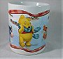 Winnie The Pooh - Cup with ice skating scene
