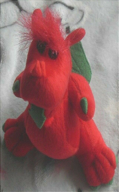 Wales Cymru Welsh Red Dragon Plush Toy