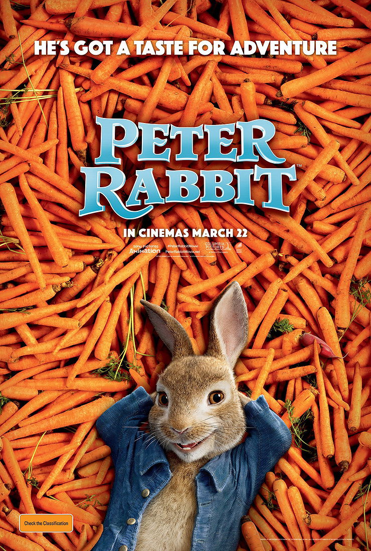 An average movie a review of Peter Rabbit