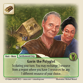 The Rivals for Catan: Gavin the Polyglot