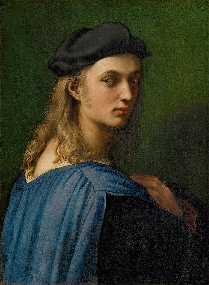 RAPHAEL : Portrait of Bindo Altoviti, 1515