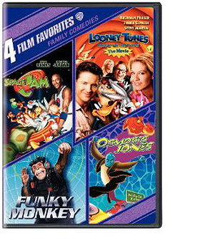4 Film Favorites: Family Comedies (Funky Monkey, Looney Tunes Back In Action, Osmosis Jones, Space J