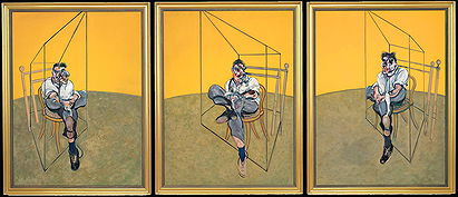 Francis Bacon : Three Studies of Lucian Freud (1969)