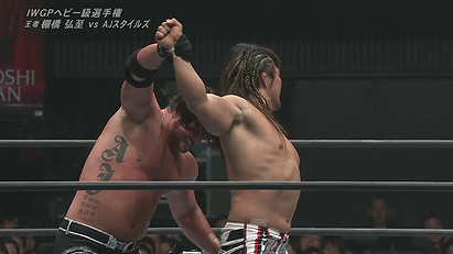 AJ Styles vs. Hiroshi Tanahashi (NJPW, The New Beginning in Osaka 2015)