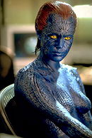 Raven / Mystique (Rebecca Romijn & Jennifer Lawrence)