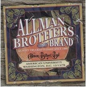 Allman Brothers Brand: American University Washington Dc 12/13/70