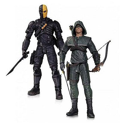 Arrow Oliver Queen and Deathstroke Action Figure 2-Pack