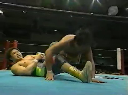 Naoki Sano vs. Minoru Tanaka (Battlearts, 1/30/00)