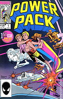 Power Pack (1984 1st Series) 	#1-62 	Marvel 	1984 - 1991 