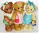 Cherished Teddies: Liza, Barbie, & Ashlyn - "Friends Are Forever In Your Heart"
