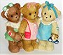 Cherished Teddies: Liza, Barbie, & Ashlyn - "Friends Are Forever In Your Heart"