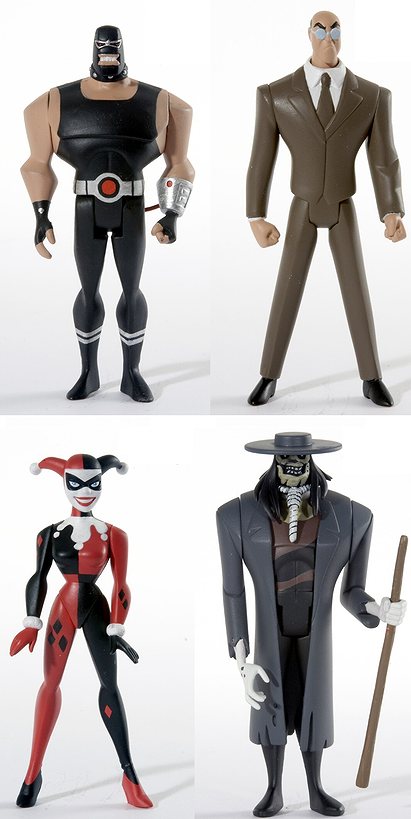 Justice League DC Universe Unlimited Exclusive Action Figure 4-Pack Gotham City Criminals (Clock King, Harley Quinn, Bane and Scarecrow)