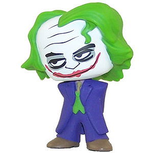 DC Universe Mystery Minis Series 1: The Dark Knight Joker (Standing Arms Down Mouth Closed)