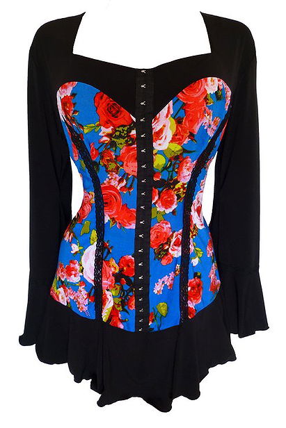 Dare to Wear Women's Victorian Gothic Corsetta Corset Top