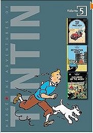The Adventures of Tintin, Vol. 5: Land of Black Gold / Destination Moon / Explorers on the Moon (3 Volumes in 1)