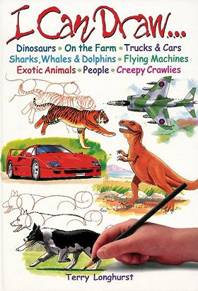 I Can Draw Dinosaurs, On the Farm, Trucks & Cars, Sharks, Whales & Dol[phins, Flying Machines ...