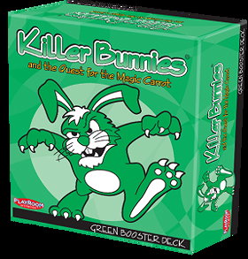 Killer Bunnies and the Quest for the Magic Carrot Green Booster Deck