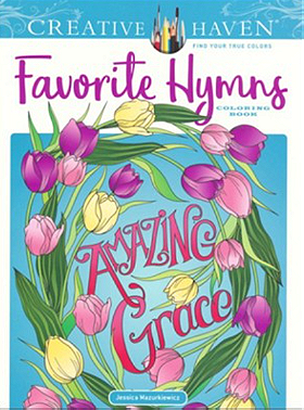 Favorite Hymns Coloring Book by  Jessica Mazurkiewicz