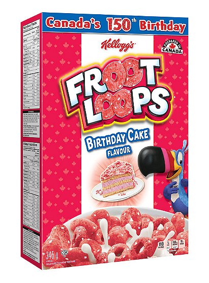 Froot Loops Birthday Cake Flavour