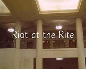 Riot at the Rite