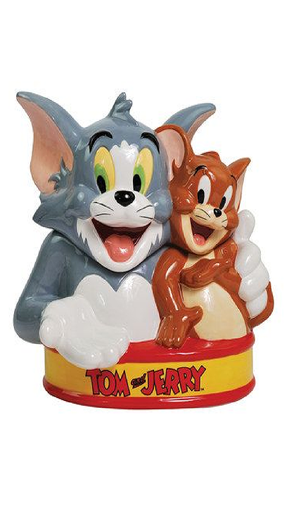 Tom and Jerry Cookie Jar From Westland Giftware