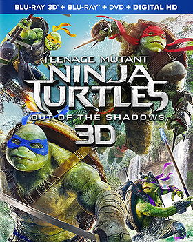 Teenage Mutant Ninja Turtles: Out of the Shadows 3D (Blu-ray 3D + Blu-ray + DVD + Digital HD) 