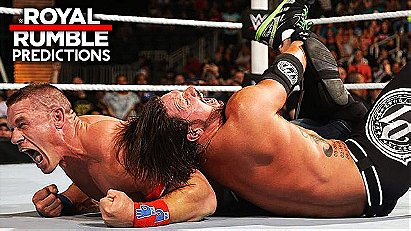 John Cena vs. AJ Styles (Royal Rumble 2017)
