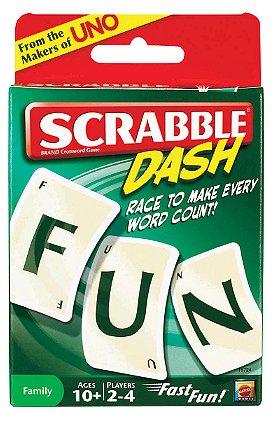 Mattel Scrabble Dash Card Game
